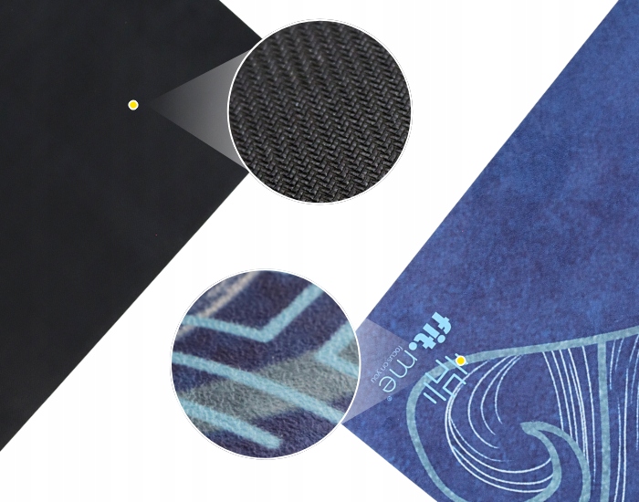 PIĘKNA MATA PREMIUM DO JOGI ĆWICZEŃ STABILNA ZAMSZOWA MIĘKKA 4 MM ZE WZOREM