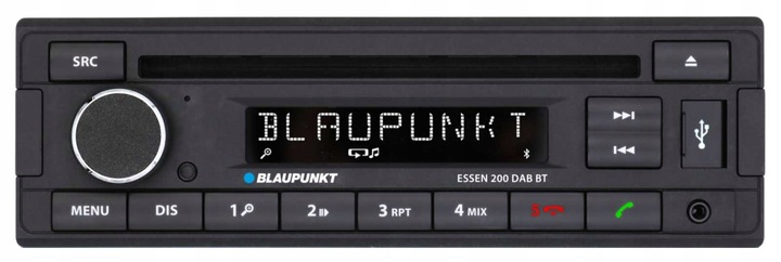 Blaupunkt Essen 200 DAB BT radio samochodowe CD MP3 USB AUX Bluetooth