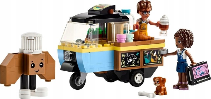 KLOCKI LEGO FRIENDS 42606 MOBILNA PIEKARNIA PREZENT DLA DZIEWCZYNEK +TORBA