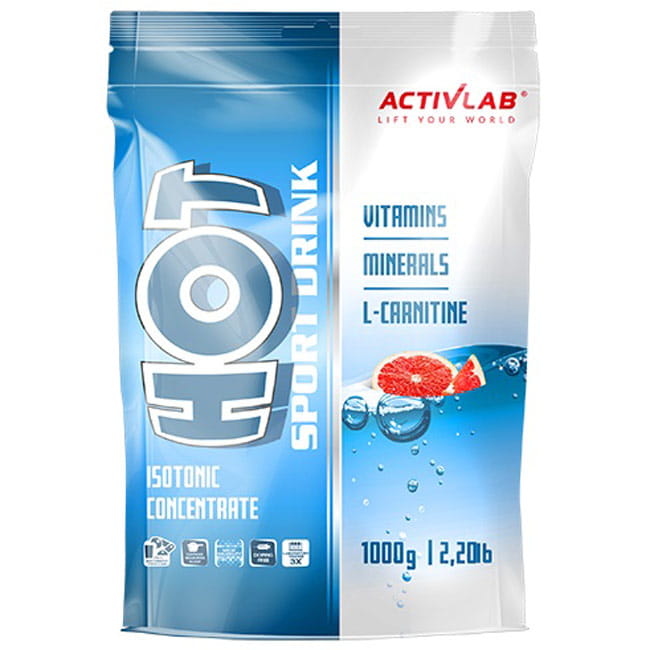 Activlab Koncentrat Napoju Izotonicznego Hot 1000g - cytryna