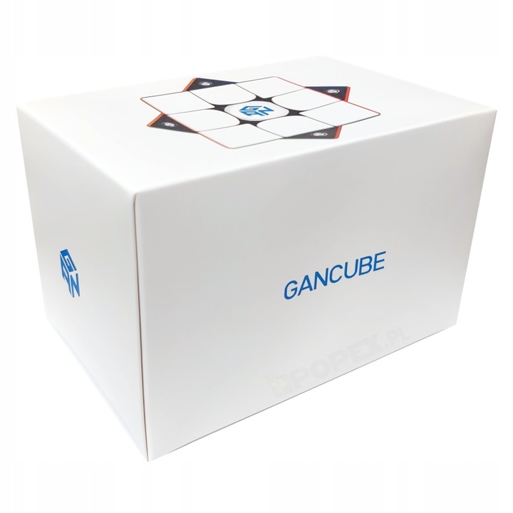 PROFESJONALNA KOSTKA 3x3 MAGNETYCZNA GAN 356M SZKATUŁKA + ALGORYTMY PL