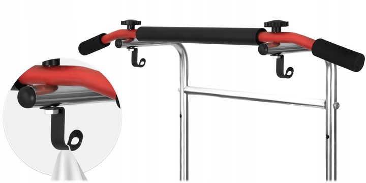 DRĄŻEK STACJONARNY DO PODCIĄGANIA WOLNOSTOJĄCY DIPÓW SIŁOWNIA NEO-SPORT