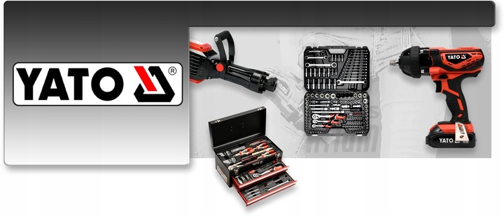 Yato Klucz Udarowy Akumulatorowy 1/2" 300 Nm 18V 2,0Ah + Nasadki + Walizka