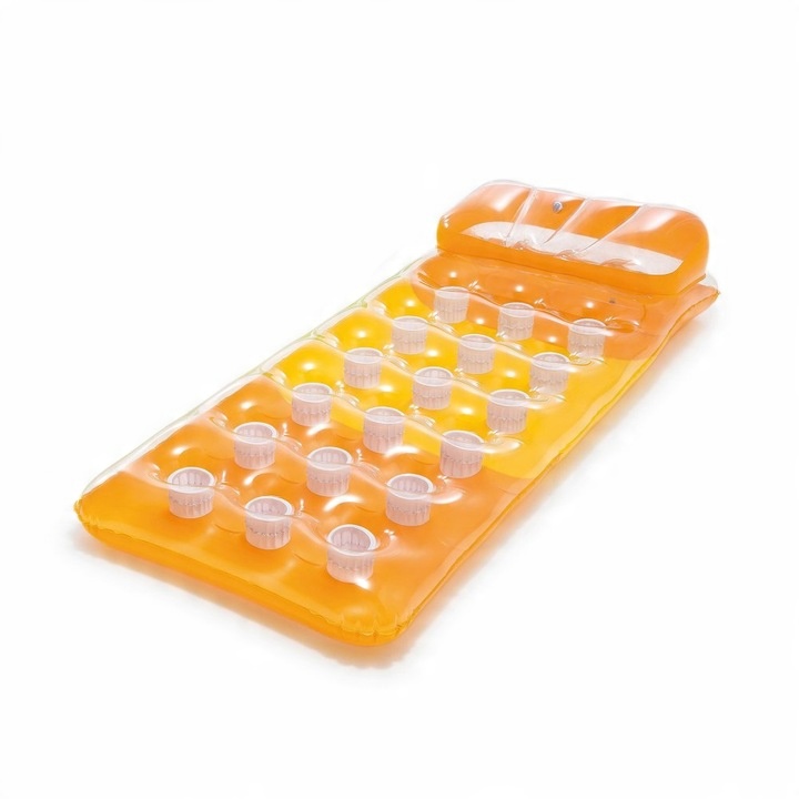 MATERAC DO PŁYWANIA Z PODUSZKĄ INTEX 58890 188 x 71 CM