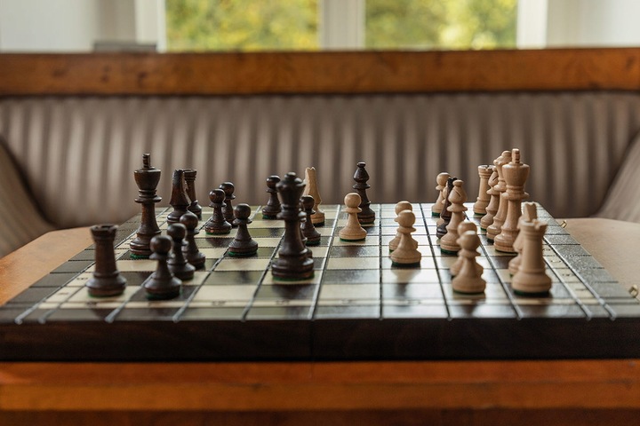 Szachy+ Backgammon+Warcaby duże/ Tryktrak