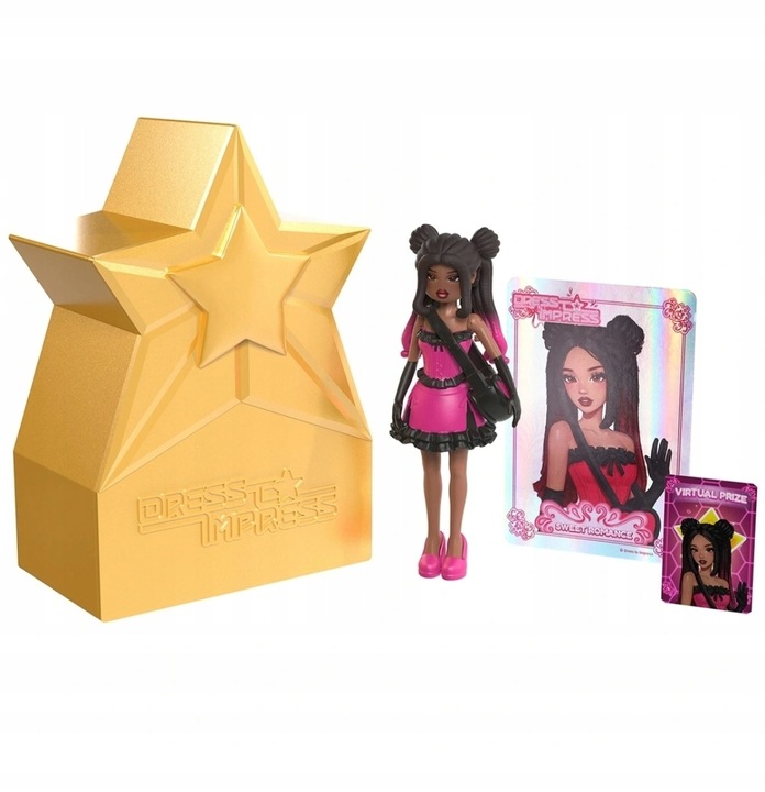 DRESS TO IMPRESS MYSTERY MODEL LALKA I AKCESORIA + KOD DLC