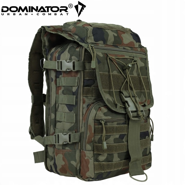 PLECAK WOJSKOWY TAKTYCZNY 45L DOMINATOR MOLLE MORO CAMO PL WOODLAND wz.93