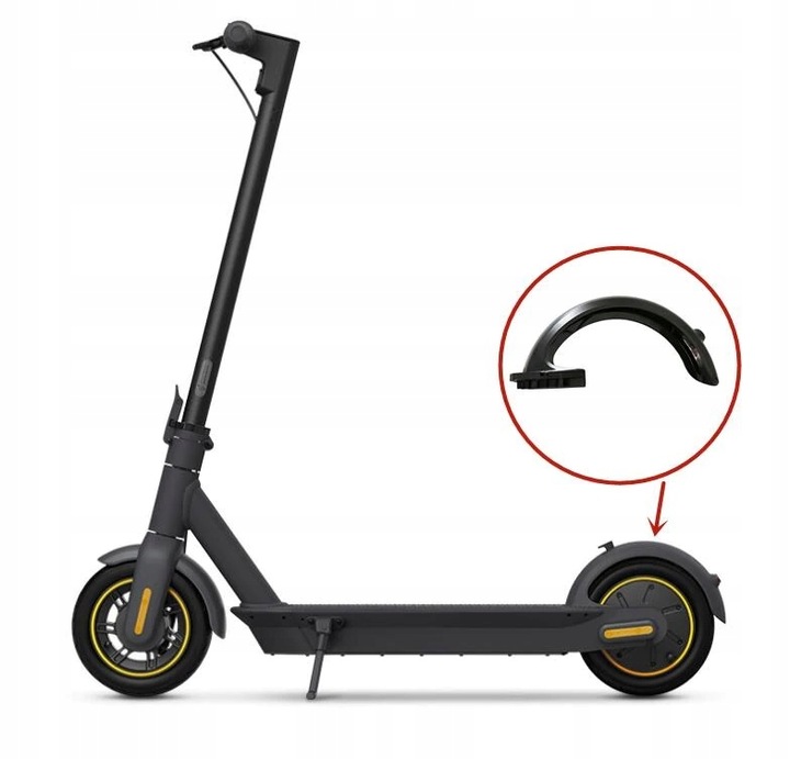 Błotnik tylny na tył do Ninebot Max G30 i Motus 10