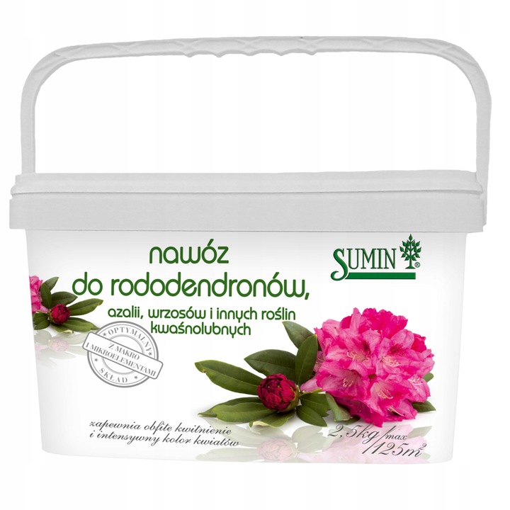 Nawóz do HORTENSJI 2,5kg Sumin, optymalny skład, obfite kwitnienie