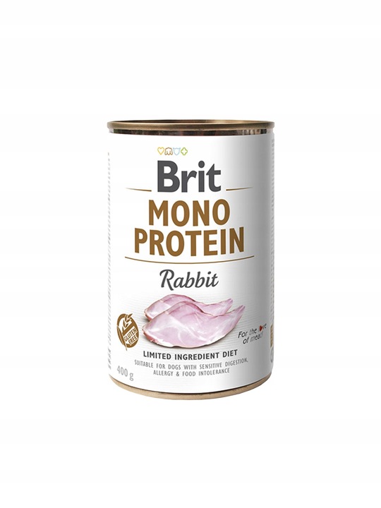Brit Mono Protein Rabbit 6 x 400g - z królikiem