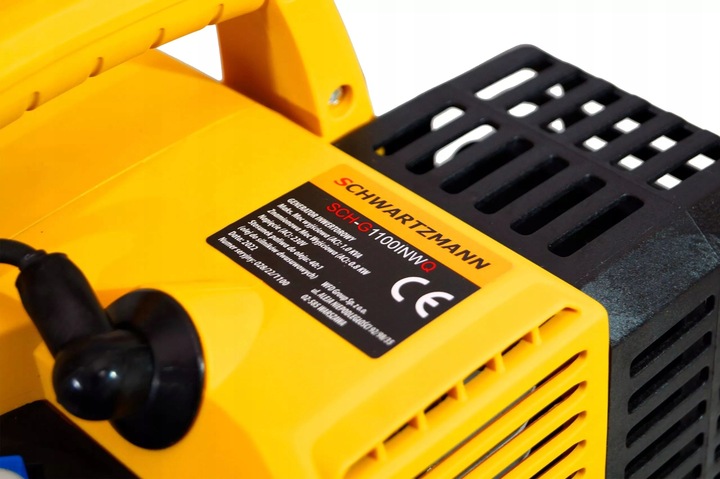 Kompaktowy Generator Agregat prądotwórczy inwertorowy SCHWARTZMANN 1100W