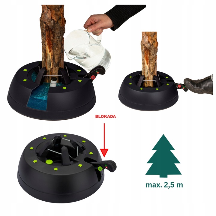 STOJAK CHOINKOWY KAMAI START 2 PRO NATURE do 2,5M