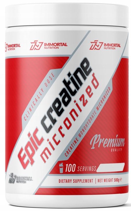 IMMORTAL EPIC CREATINE 500g KREATYNA MONOHYDRAT