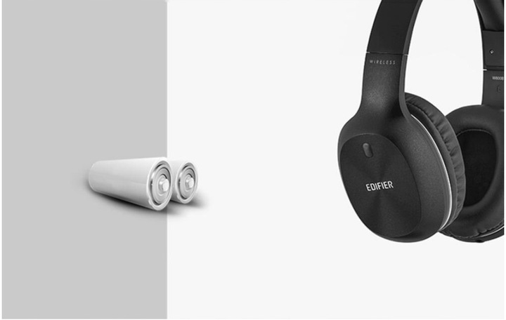 CZARNE SŁUCHAWKI Nauszne Bezprzewodowe EDIFIER W800BT PLUS APTX Bluetooth