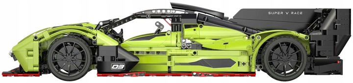 KLOCKI CADA TECHNIC AUTO WYŚCIGOWE PHANTOM WING POJAZD 1817 EL. DUŻE