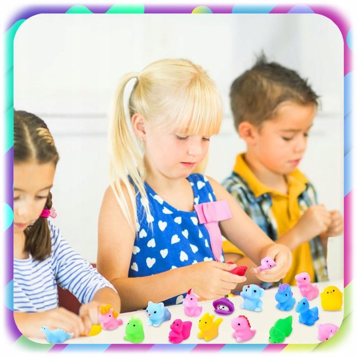 75 SZT GNIOTEK SQUISHY ANTYSTRESOWY ZABAWKA MOCHI SENSORYCZNY DLA DZIECI