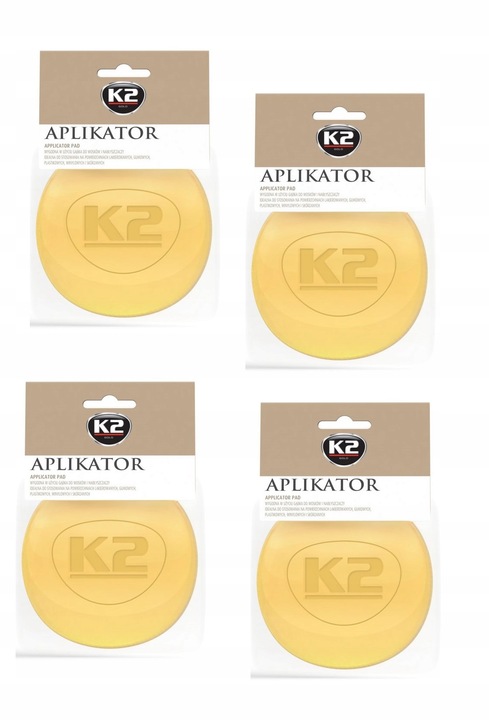 K2 APLIKATOR GĄBKA POLERSKA DO NAKŁADANIA WOSKU DRESSINGÓW