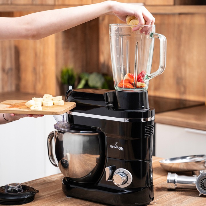 ROBOT KUCHENNY PLANETARNY MIKSER BLENDER 3000W MASZYNKA DO MIĘSA AKCESORIA