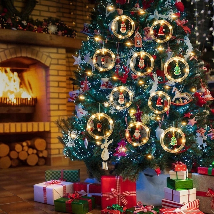 KURTYNA ŚWIETLNA LED GIRLANDA ŚWIĄTECZNA NA OKNO LAMPKI CHOINKOWE SOPLE