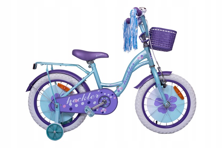 Rowerek dziecięcy Heckler Flower 16" Lt.Blue violet