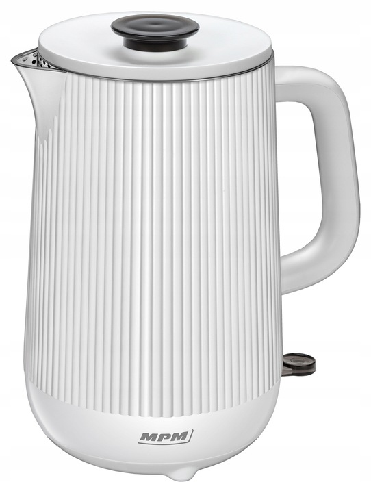 Czajnik elektryczny bezprzewodowy MPM MCZ-115 z podwójnymi ściankami biały
