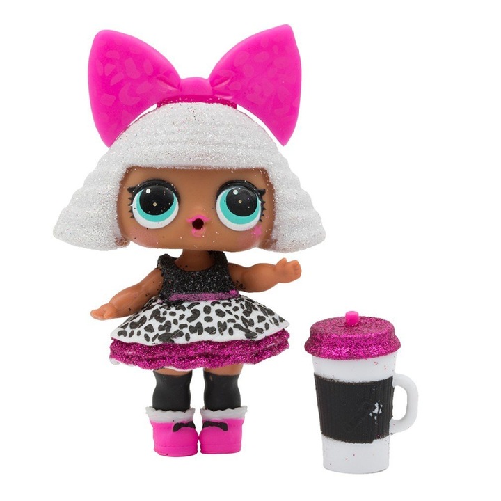 L.O.L. SURPRISE GLITTER LALECZKA BROKATOWA W KULI