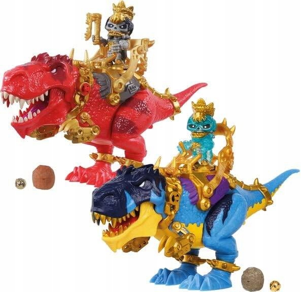 TREASURE X DINO GOLD DINOZAUR T-REX i PTERODAKTYL