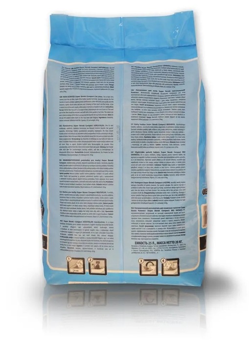 SUPER BENEK Żwirek Compact 25L