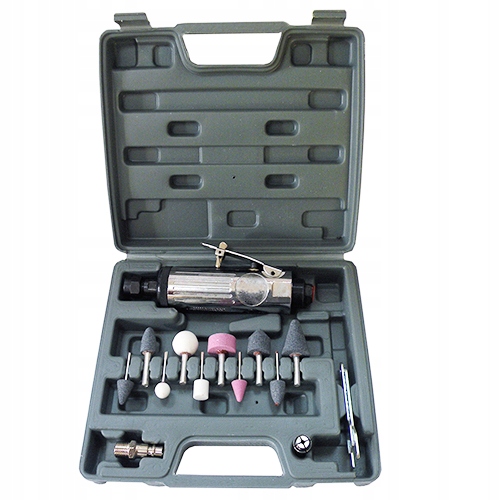 SZLIFIERKA PNEUMATYCZNA PROSTA 1/4 6mm 3mm Z AKCESORIA PRZECINARKA AIRKRAFT