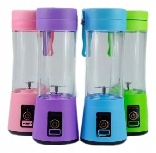 BLENDER MIKSER TURYSTYCZNY USB AKUMULATOR 380ML PRZENOŚNY SHAKER