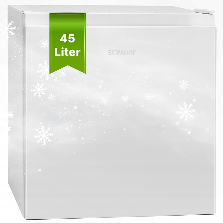 MINI LODÓWKA MAŁA CHŁODZIARKA PODBLATOWA ZAMRAŻARKA BIAŁA HOTELOWA 45L BOMA