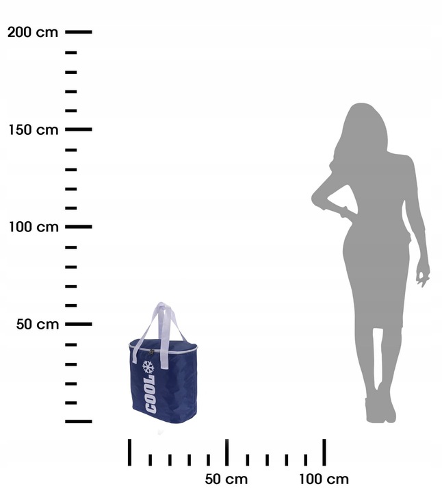 DUŻA TORBA TERMICZNA izolacja Pojemna DO SAMOCHODU na piknik plażę 24l box