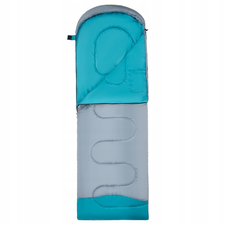 Trwały śpiwór turystyczny na camping biwak pod namiot z kompresją Nils