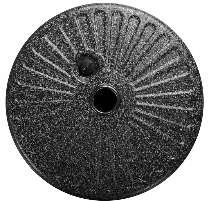 Podstawa Obciążnik Parasola Ogrodowego Okrągła Wypełnienie Piaskiem Wodą