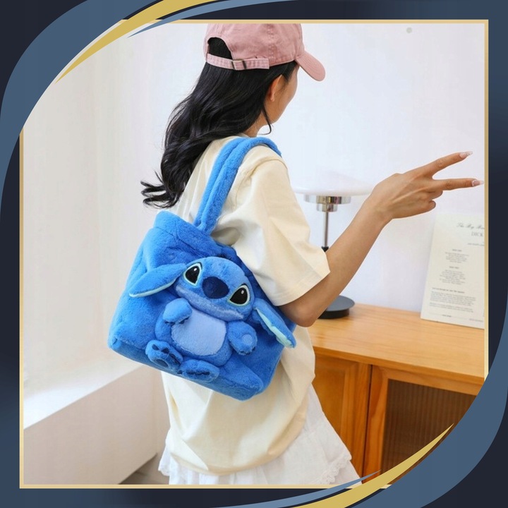 TOREBKA pluszak STICH STITCH Maskotka pluszowa TOREBECZKA NA RAMIĘ dzieci