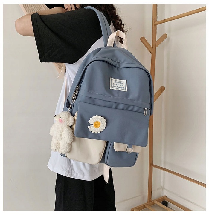 PLECAK SZKOLNY DLA NASTOLATKI KOLORY DUŻY A4 MODNY TORNISTER MŁODZIEŻOWY