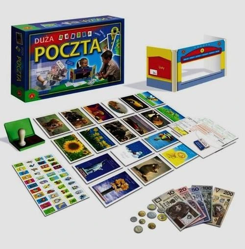 BAWISZ SIĘ I UCZYSZ DUŻA POCZTA ZABAWA LISTONOSZ