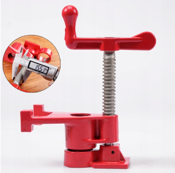 4x ŚCISK STOLARSKI RUROWY BEZKOŃCOWY 3/4 ZACISK