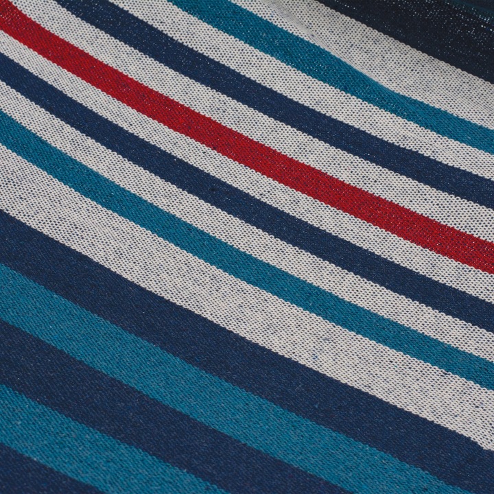 HAMAK Ogrodowy DWUOSOBOWY POKROWIEC Torba Tadar Paski Blue 200x150cm