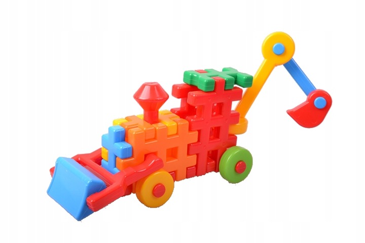 Klocki konstrukcyjne wafle MIX 110