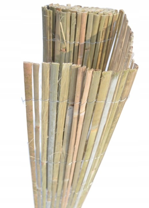 Mata bambusowa osłonowa na płot, ogrodzenie 2 x 5 m ( z listewek )