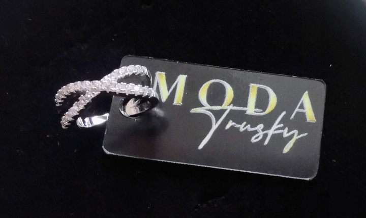 Kolczyk Nausznica Kolczyk Cyrkonie Kolczyk Srebro 925