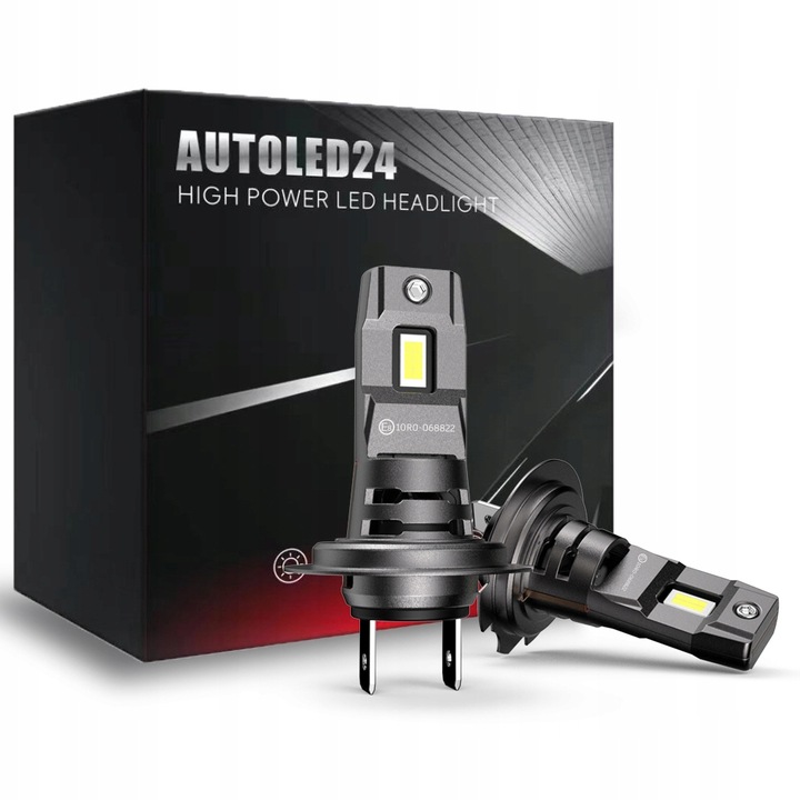 ŻARÓWKI LED i7s H7 CSP LIGHT PRO HOMOLOGACJA E8 RETRIFY CANBUS READY