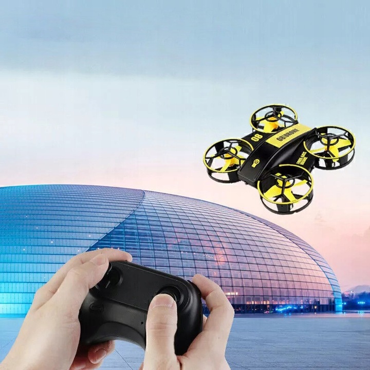 DRON DLA DZIECI MINI WYSOKOŚĆ UTRZYMUJĄCY ŻYROSKOPOWY TRWAŁY PREZENT
