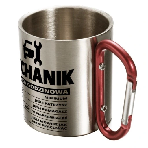 KUBEK PREZENT DLA MECHANIKA Z KARABIŃCZYKIEM 300ML