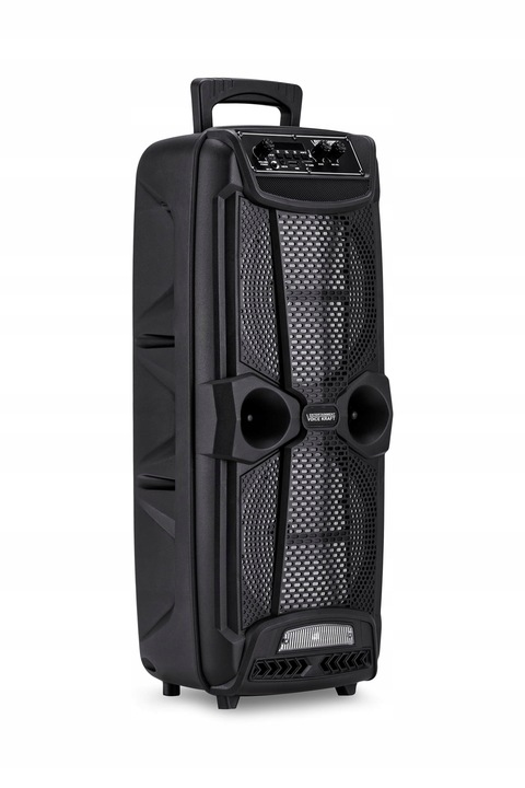 MOCNA KOLUMNA GŁOŚNIKOWA 600W PRZENOŚNA BLUETOOTH USB SD + MIKROFON