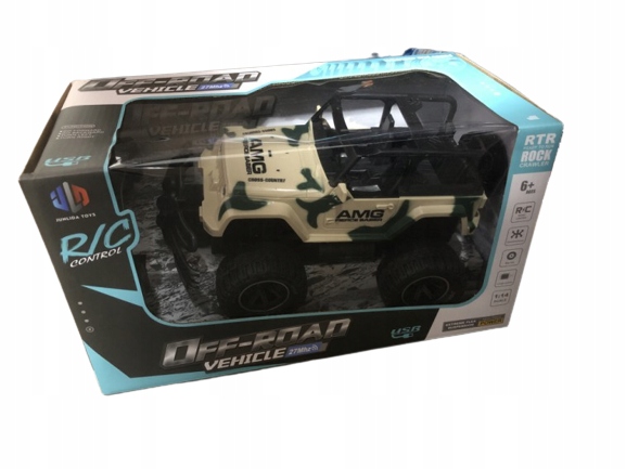 Zdalnie sterowany samochód Recreo Jeep 6 lat +