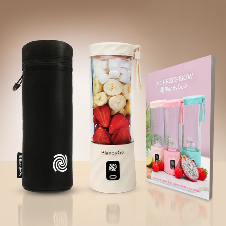 Oryginalny Blender BlendyGo 3 - Bezprzewodowy USB | Blender Nowej Generacji