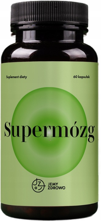 Jemy zdrowo Super mózg 60 kapsułek Pamięć Koncentracja
