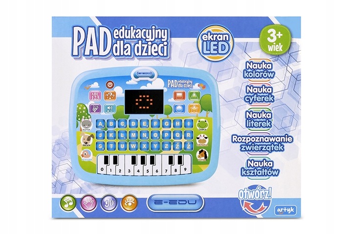 Pad edukacyjny dla dzieci